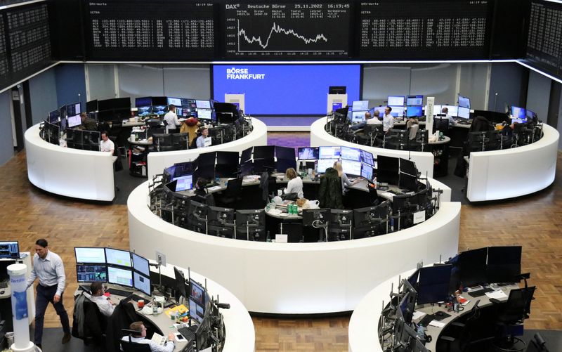 China's COVID protests weigh on European shares; Airbus tumbles
