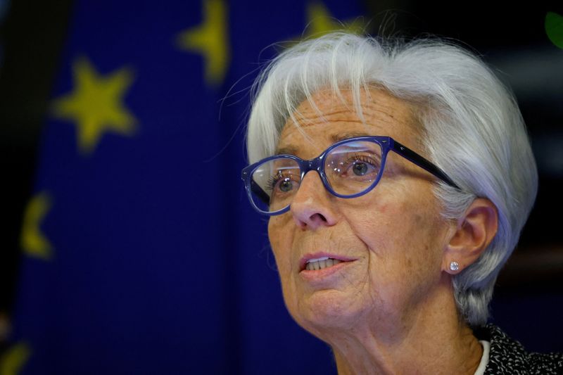 ECB's Lagarde says inflation hasn't peaked, may surprise