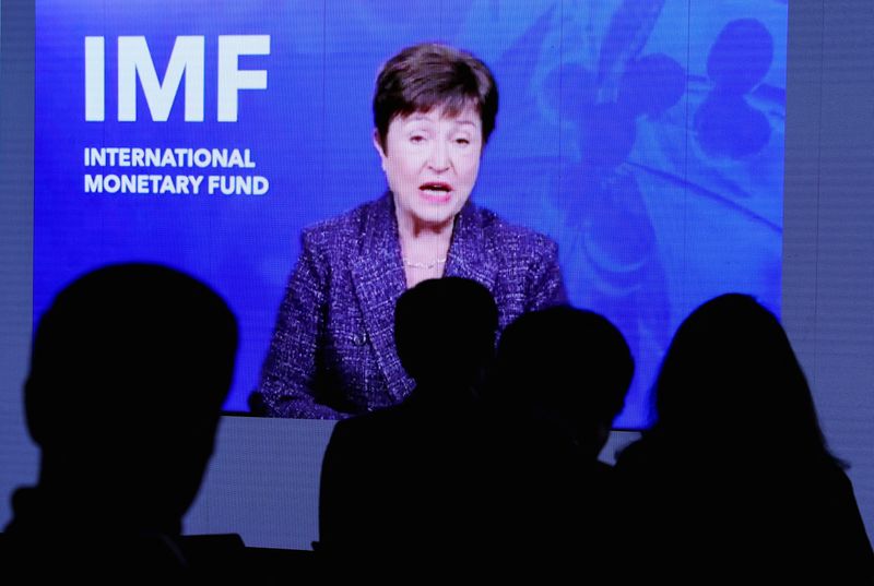 Critical to 'front-load' aid to Ukraine as costs rise - IMF's Georgieva