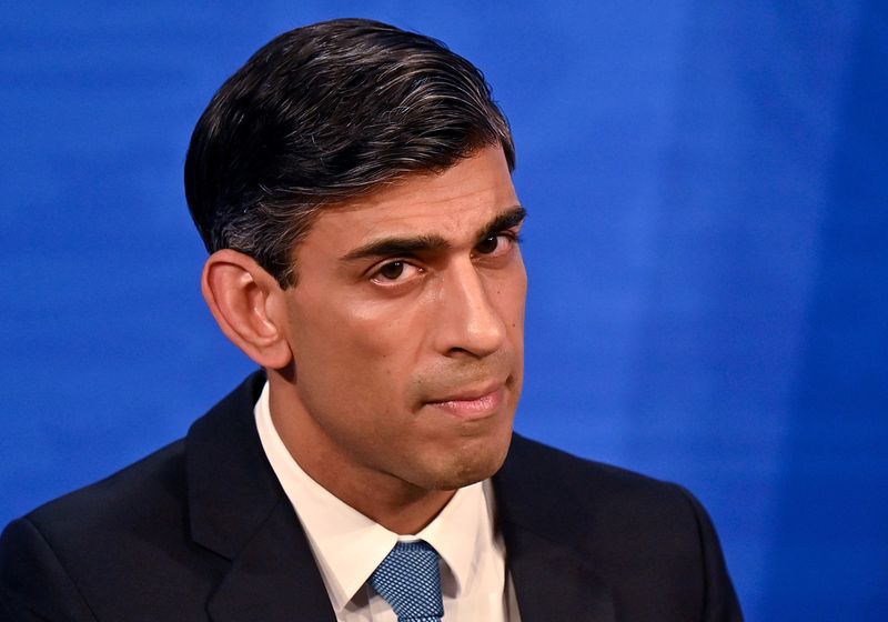 UK's Sunak says his priority is to cut taxes
