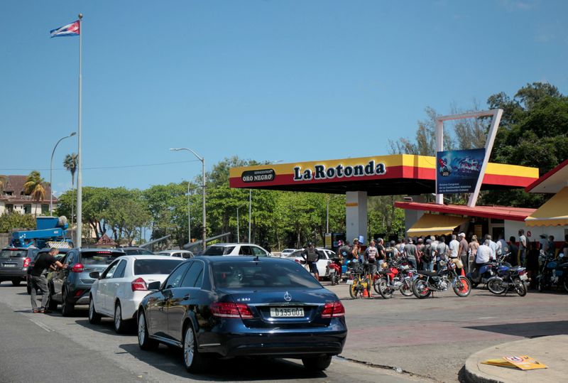 Cuba says fuel shortages due to spike in demand, troubles at power plant