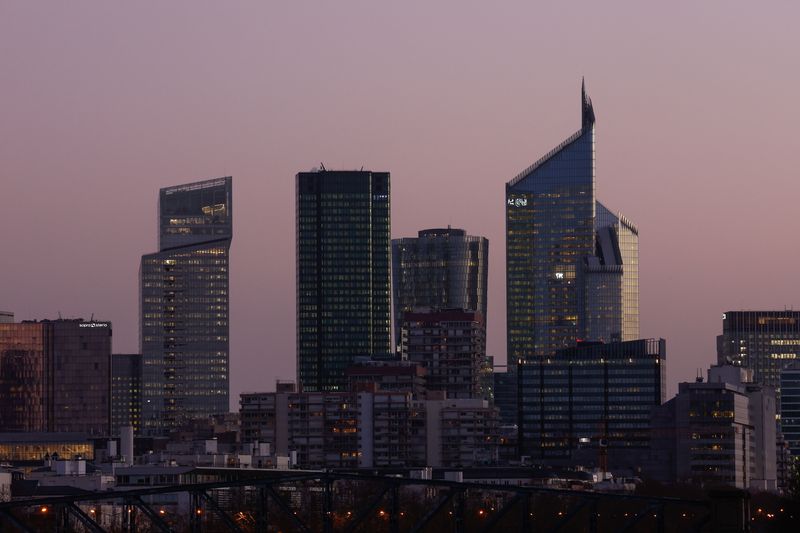 Euro zone faces slower growth, higher prices as war hits: ECB poll