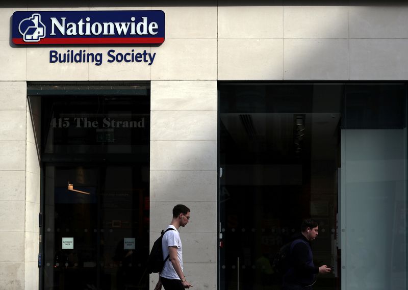 Britain's Nationwide warns inflation surge could dent house prices