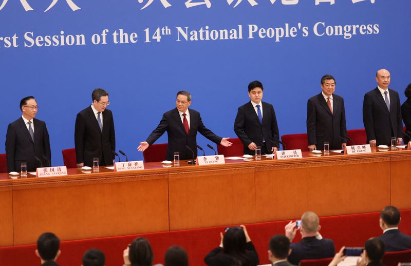 China's new premier seeks to reassure private sector as parliament wraps up