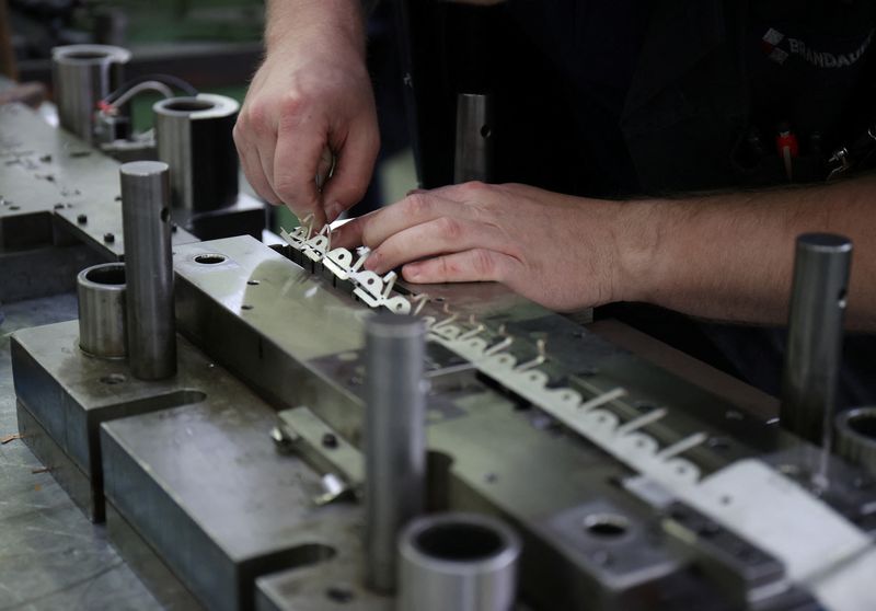 UK factory price expectations fall to lowest since March 2021 - CBI