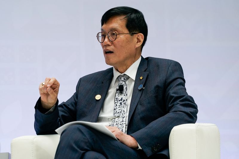 Bank of Korea's Rhee says some short-term rates have fallen more than expected