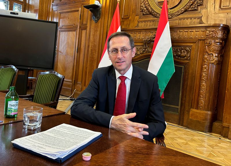 Exclusive-EU's highest inflation to slow to 7-8% by Dec - Hungary finance minister