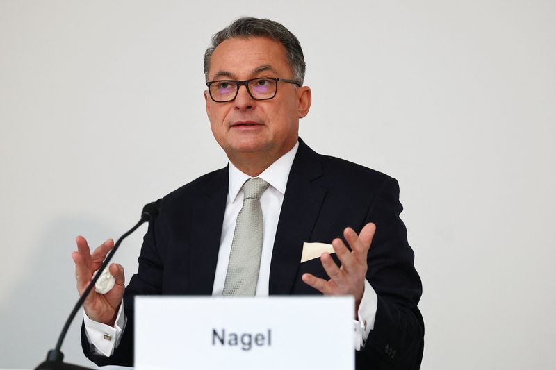ECB's Nagel says inflation not falling at desired pace