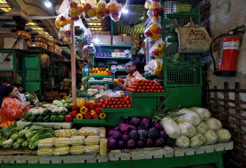 India's retail inflation eases to 4.87% in October