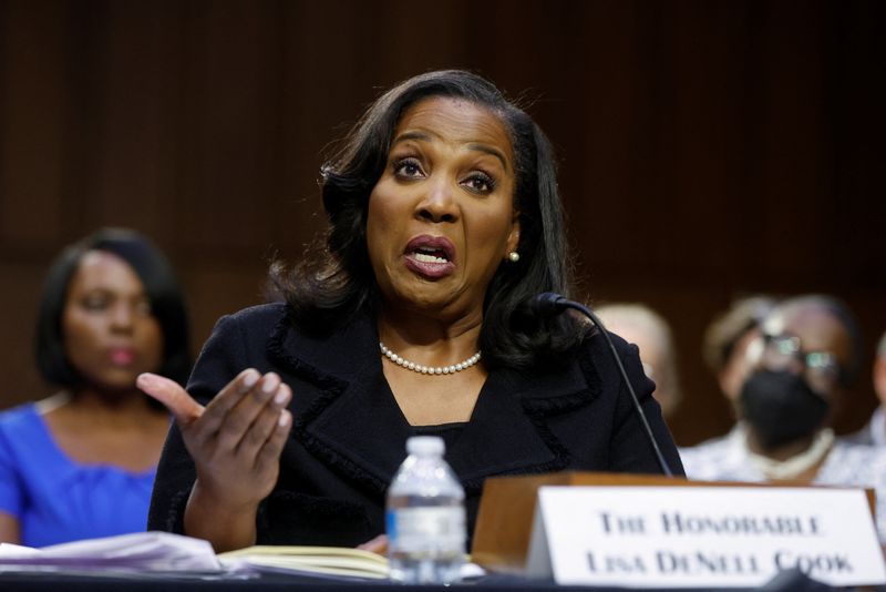 Fed's Cook says economic risks two-sided, 'soft landing' possible