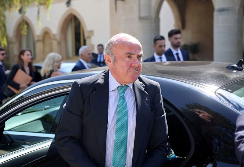 Inflation data is good news but early to declare victory-ECB's De Guindos