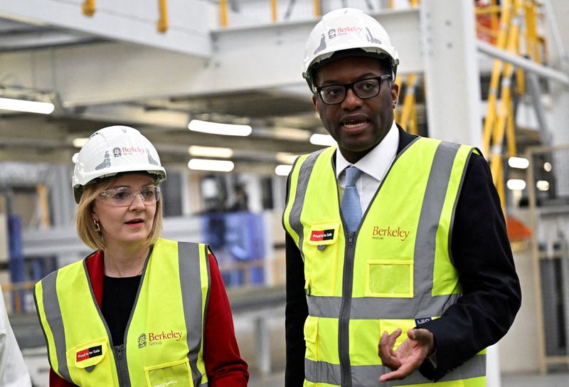 UK's Kwarteng tries to reassure bankers, gets nervous response