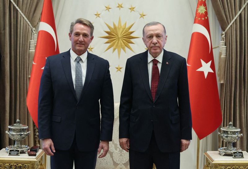 Ex-Senator Flake takes over as U.S. ambassador to Turkey