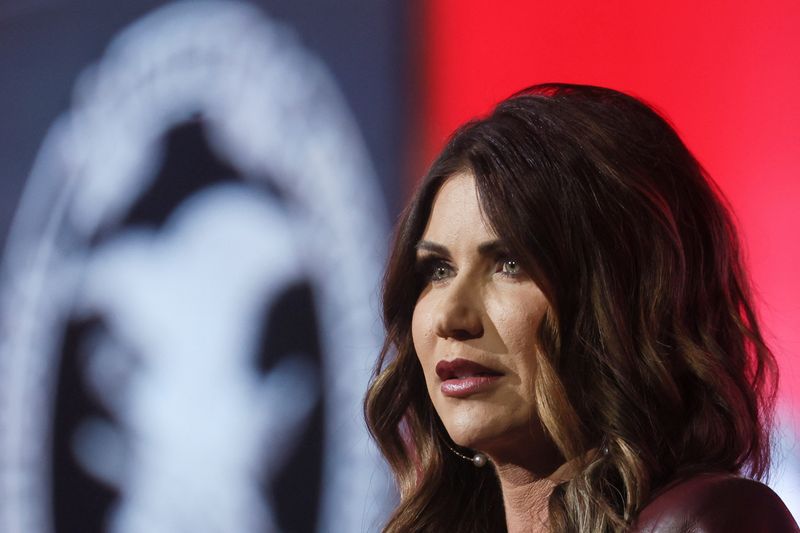 South Dakota Republican Gov. Kristi Noem wins primary, holding off challenger