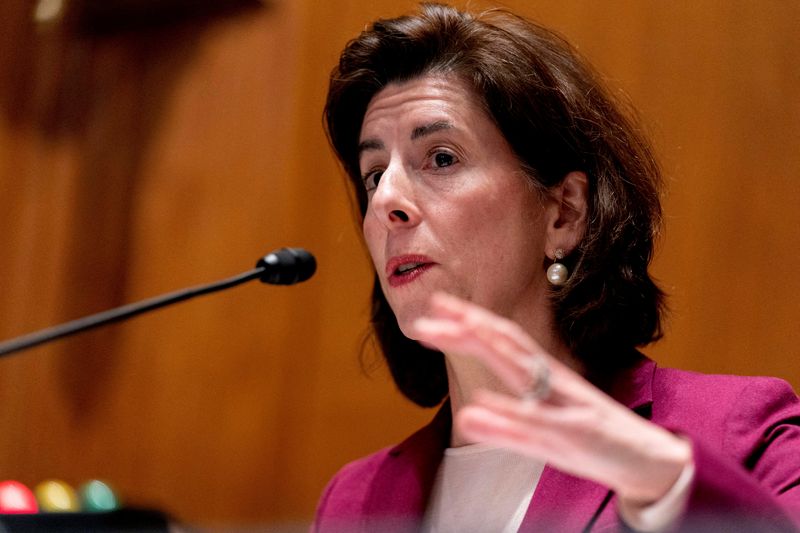 U.S. commerce secretary presses lawmakers to greenlight $52 billion for chipmaking