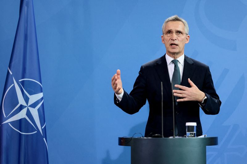 NATO chief says no plans to send combat troops to Ukraine if Russia invades