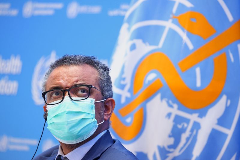 WHO chief says discussed collaboration on COVID origins with Chinese premier