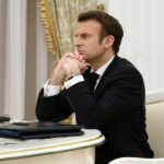 Macron tells putin he seeks to avoid war and build trust - photo licensed by shore news network.