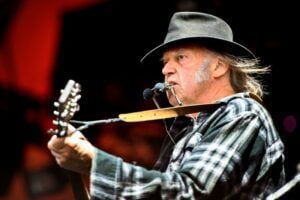 Neil Young takes aim at Spotify CEO, big banks Neil Young takes aim at Spotify CEO big banks