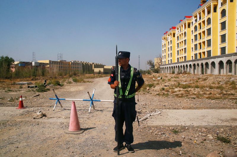 China's foreign minister says U.N. human rights chief can visit Xinjiang