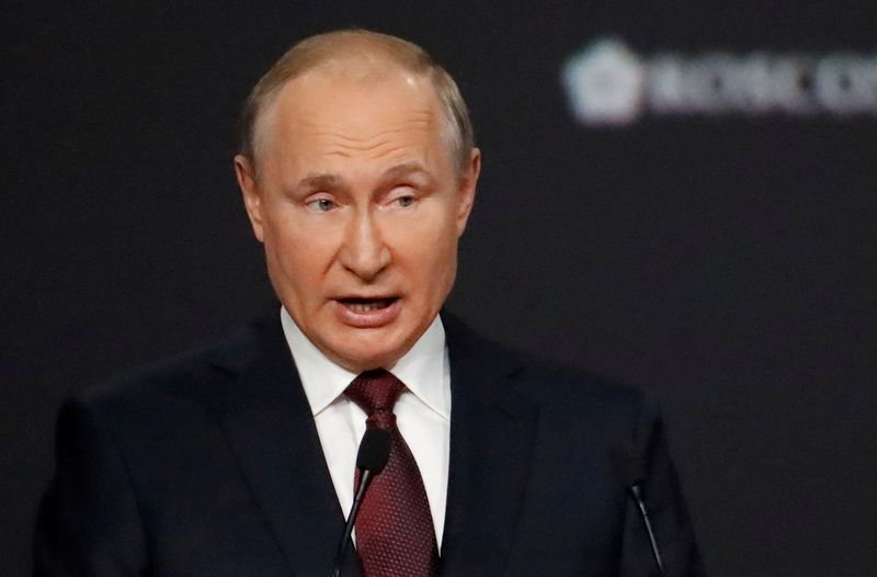 Putin calls West an 'Empire of Lies' after sanctions imposed