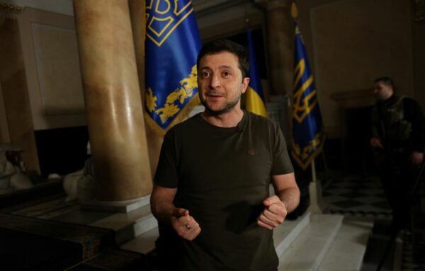 Exclusive-ukraine's zelenskiy tells russia "just stop the bombing" before more ceasefire talks - photo licensed by shore news network.