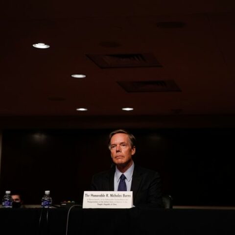 New u. S. Ambassador nicholas burns arrives in china - photo licensed by shore news network.