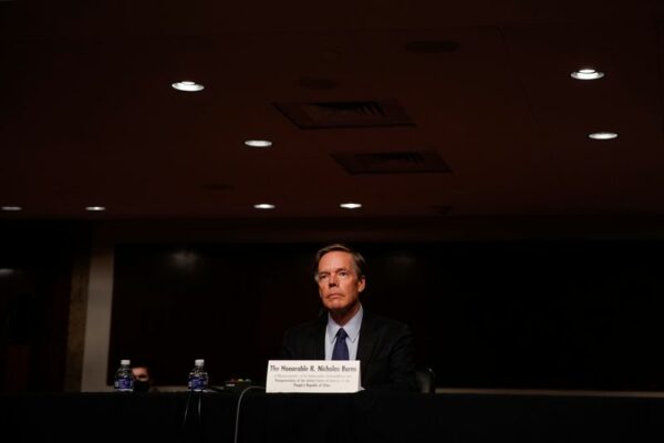 New U.S. ambassador Nicholas Burns arrives in China