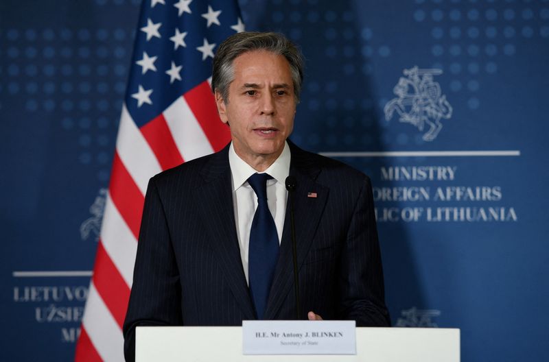Blinken says U.S. has 'sacrosanct' commitment to NATO's Article 5