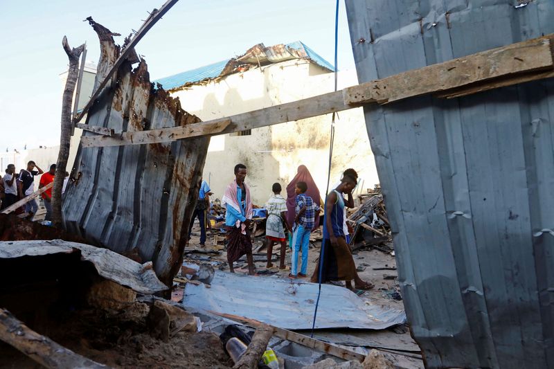 Six people killed in blast at restaurant in Somalia's capital -ambulance official