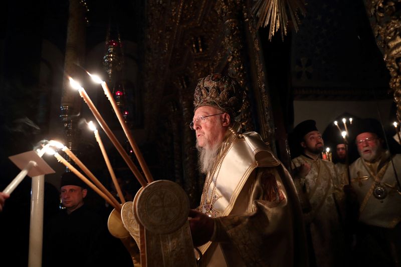 Christian Orthodox spiritual leader says indescribable tragedy in Ukraine