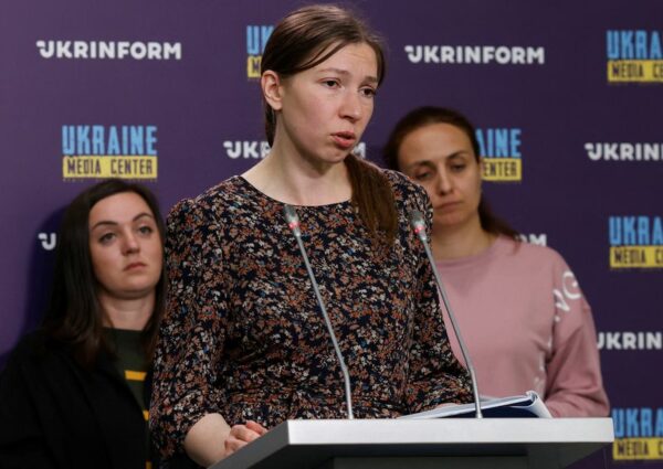 Relatives of Ukraine's evacuated Azovstal fighters seek news