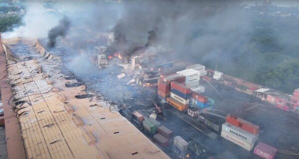 Firefighters still working to put out deadly bangladesh container blaze