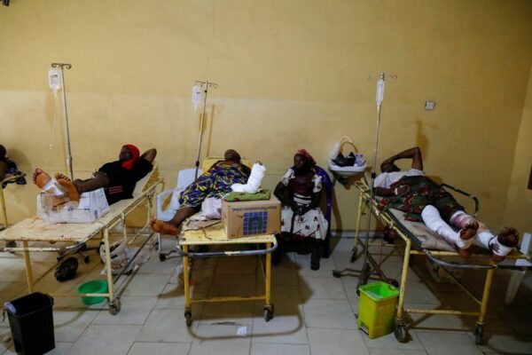 Police recover explosives following massacre in nigerian catholic church