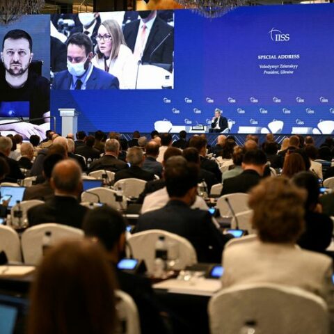 U. S. And allies trade barbs with china, but ukraine dominates asia security meet - photo licensed by shore news network.