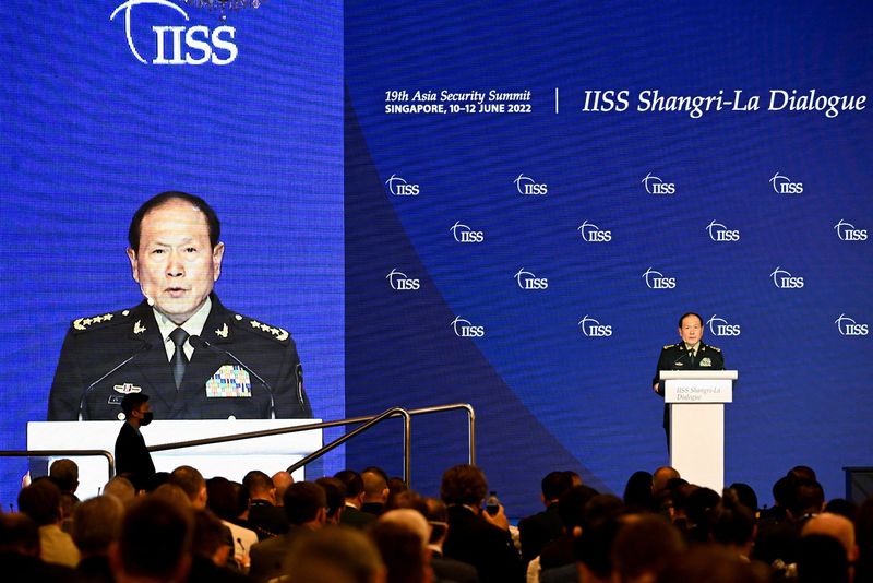 Chinese defence minister says country's nuclear arsenal 'for self-defence'