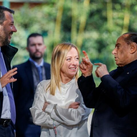 Italian far-right leader meloni eyes breakthrough in mayoral votes - photo licensed by shore news network.