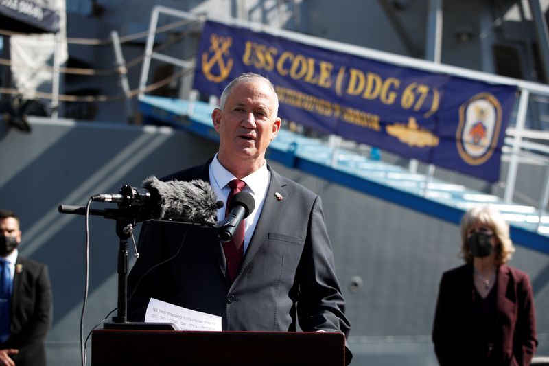 Israel says U.S. should helm Mideast build-up against Iran