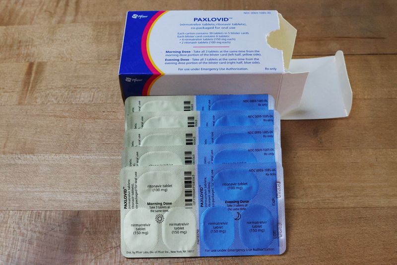 Pfizer stops enrollment in Paxlovid trial in standard-risk population