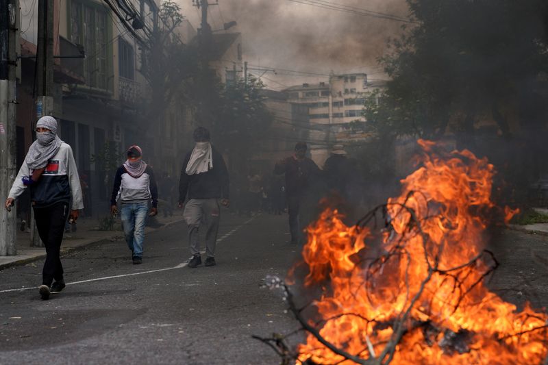 Ecuador indigenous groups condition talks on pullback of security forces