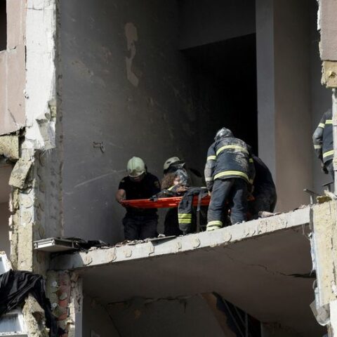 Russian missiles kill one and wound six in kyiv, ukraine says - photo licensed by shore news network.