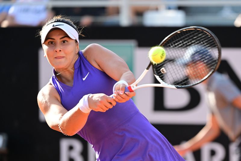 Tennis-Andreescu happy to earn first main draw win at Wimbledon