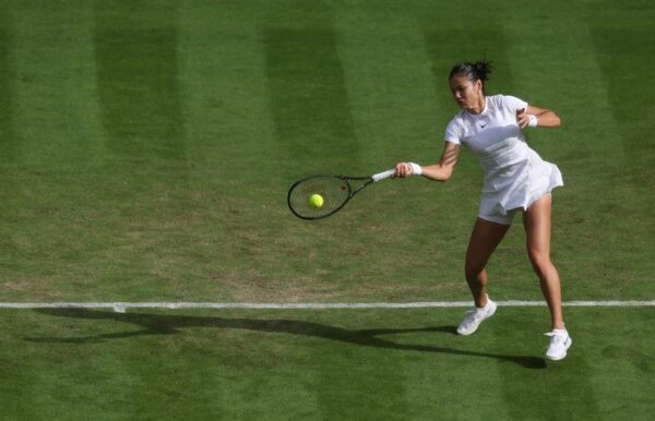 Tennis-Raducanu given Wimbledon reality check by Garcia