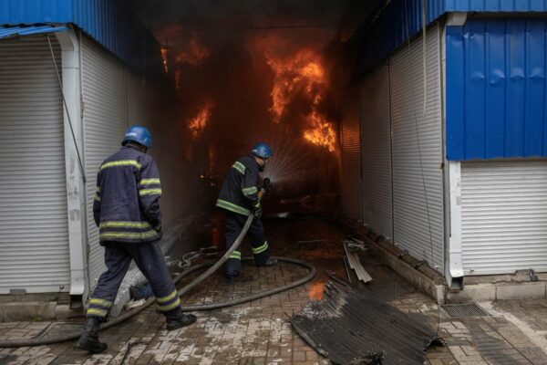 Russia hammers ukraine's donetsk region after seizing luhansk