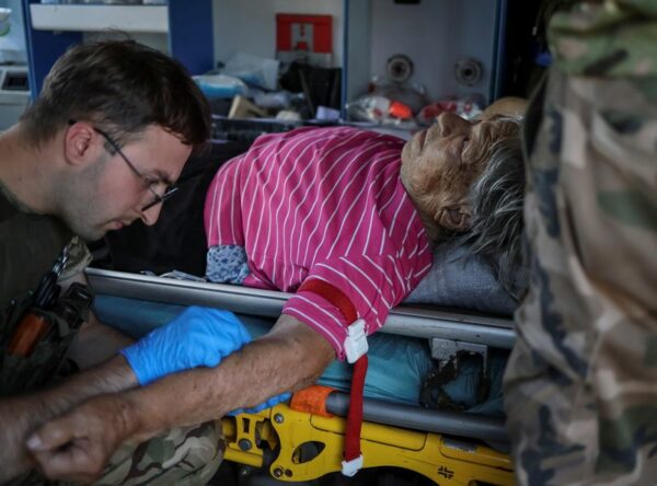 Ukrainian rockets hit russian-held area as kyiv readies southern counter-attack - photo licensed by shore news network.