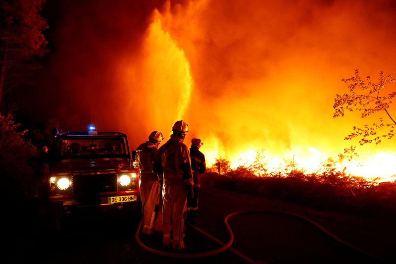 'Climate change affects everyone': Europe battles wildfires in intense heat