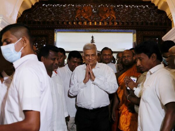 Sri lanka's new president to appoint ally of ousted rajapaksa as pm - sources - photo licensed by shore news network.