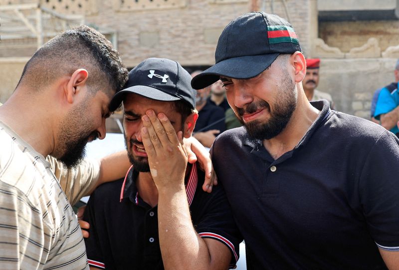 Hundreds protest in Baghdad after deadly attack on tourist resort