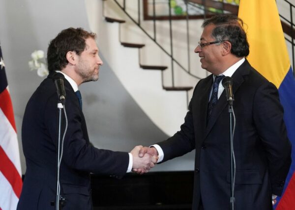 Colombia's president-elect petro meets with biden delegation