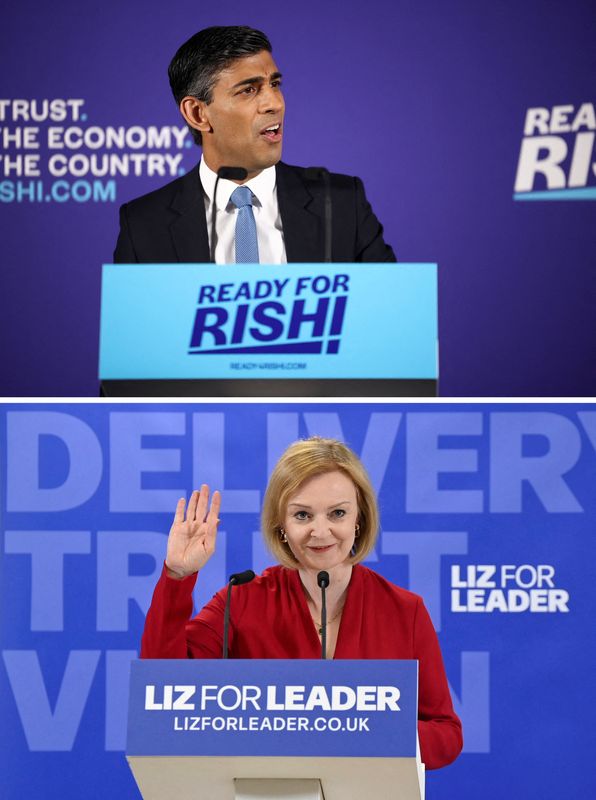 Britain's PM hopefuls promise to get tough on illegal migration